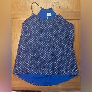 Express Reversible Navy Patterned Barcelona Camisole